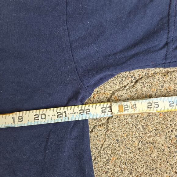 Vtg 90s RUSSELL ATHLETIC Atlanta Braves Logo MLB Baseball Button Up Tee Shirt Lg - Picture 6 of 7